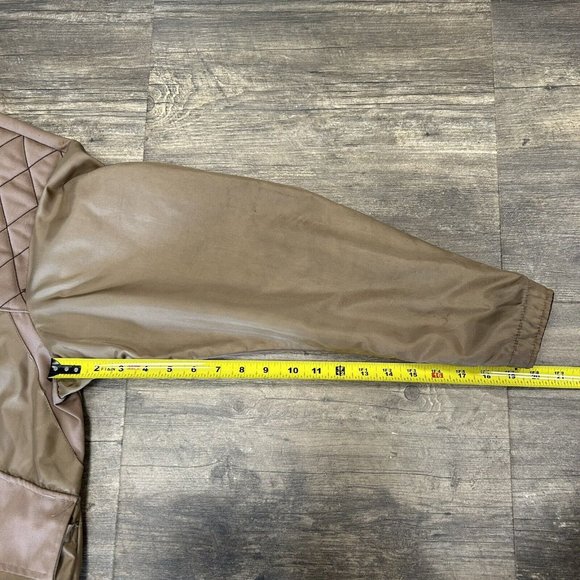 Vintage Sears Ted Williams Field Hunting Jacket Tan/Brown Men Size Large - Picture 5 of 12